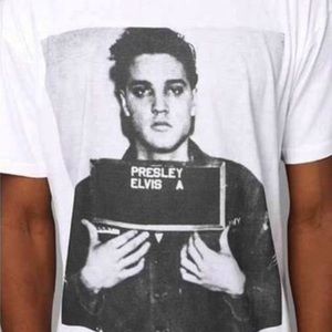 Elvis Presley Mug Shot T-shirt, XL